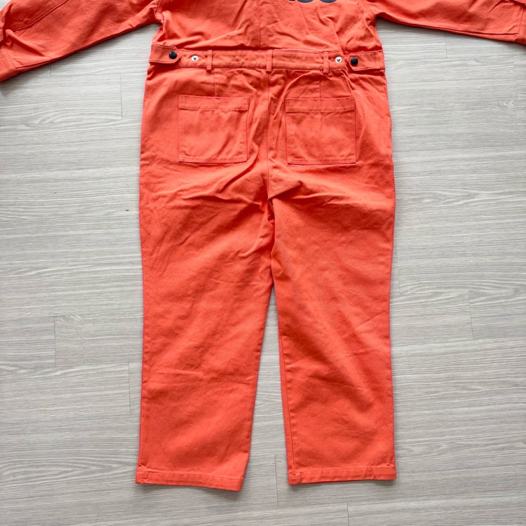 새상품 히로 glgk 베이직 로고 점프수트 오렌지 140 이미지