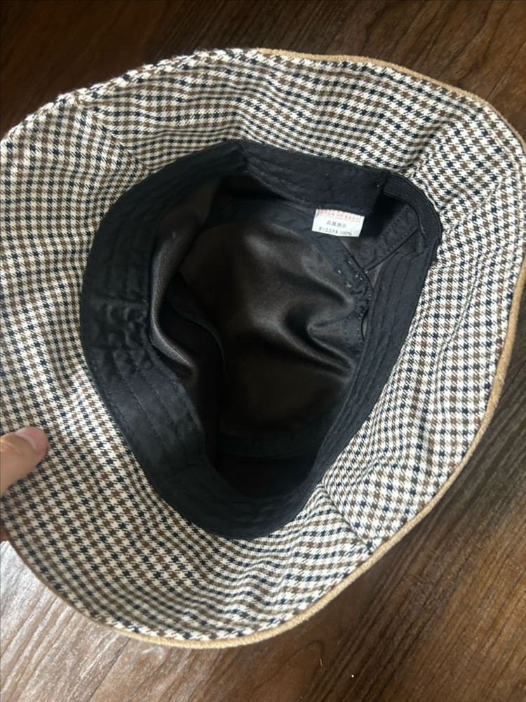 스웨이드 벙거지모자 이미지