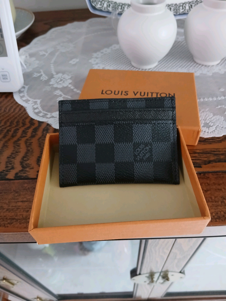 다미에 그라피트 카드지갑 이미지