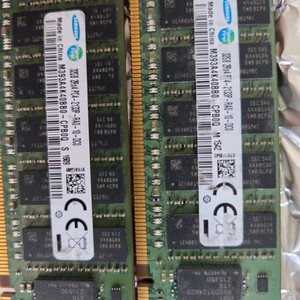 ecc 서버 삼성 DDR4 32GB 2PC4-2133P 2개 2400t 16gb 2개 이미지