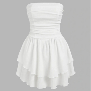 Cider 화이트 튜브 미니 드레스 M (새상품) 이미지