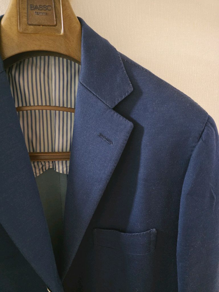 빔즈 커스텀 테일러 도멜 다크네이비 은장 스포츠코트 / (브룩스브라더스 맨온더분 수트서플라이 링자켓 폴로) 이미지