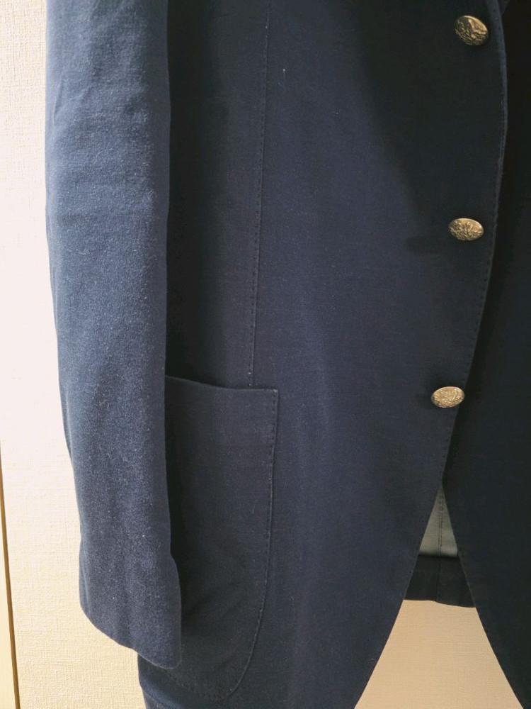 빔즈 커스텀 테일러 도멜 다크네이비 은장 스포츠코트 / (브룩스브라더스 맨온더분 수트서플라이 링자켓 폴로) 이미지