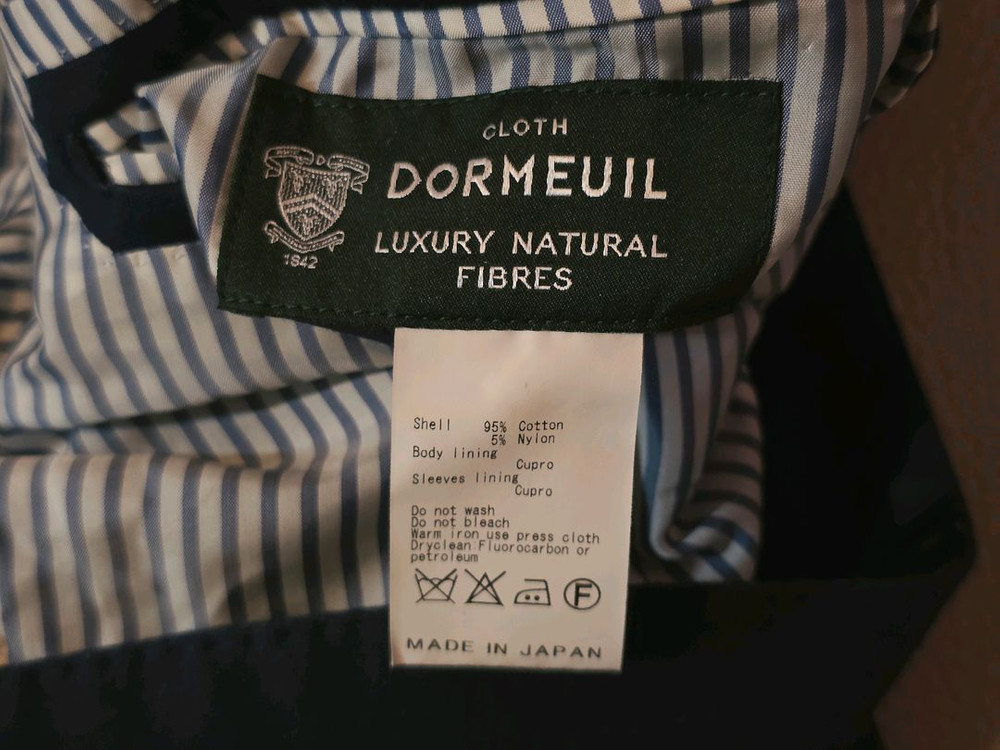 빔즈 커스텀 테일러 도멜 다크네이비 은장 스포츠코트 / (브룩스브라더스 맨온더분 수트서플라이 링자켓 폴로) 이미지