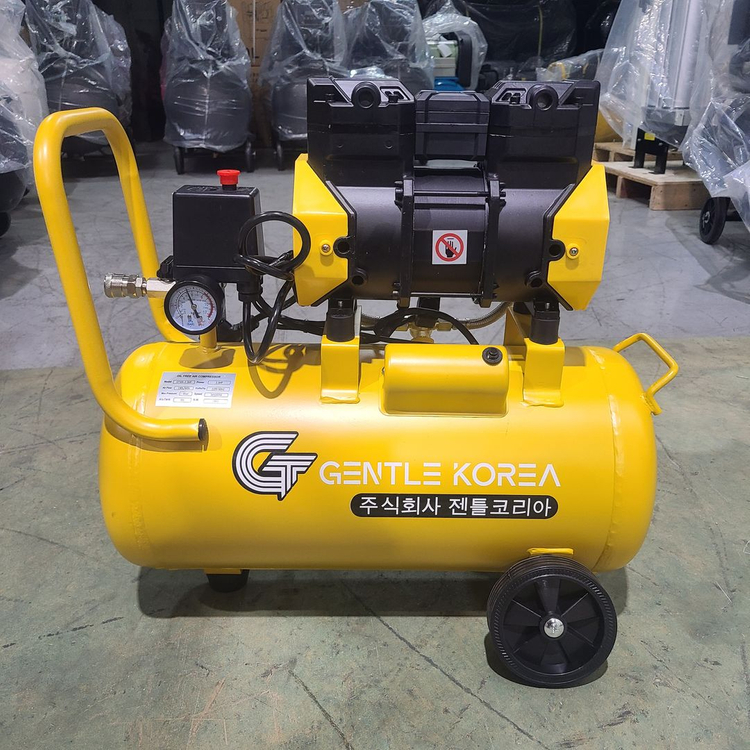 휴대용 2.5마력 오일프리 콤프레샤 리퍼 콤프레셔 이미지