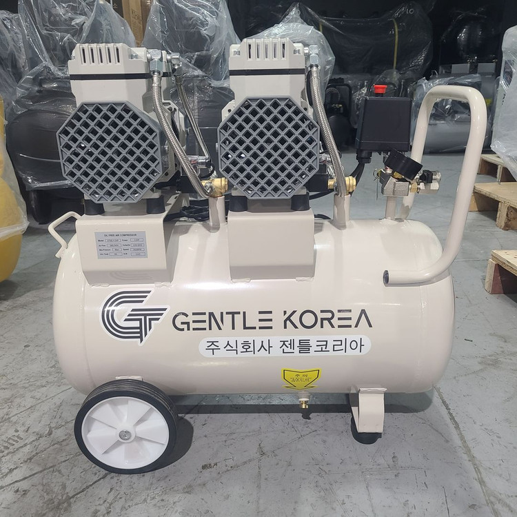 휴대용 리퍼 4.5마력 오일프리 콤프레샤 콤프레셔 이미지