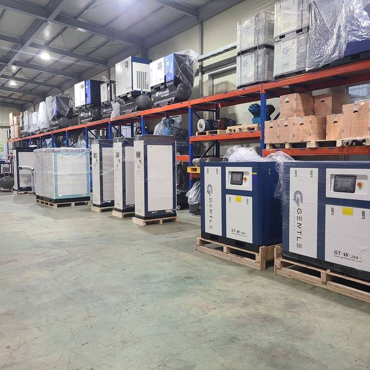 중고 - 5마력 150리터 산업용 피스톤 콤프레샤 이미지