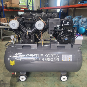 엔진콤프레샤 10마력 400리터 - 1톤적재 중고압 중고 콤프레셔 이미지