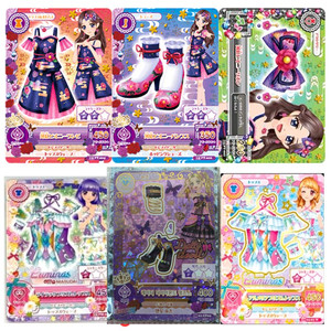 (구해요) 아이엠스타 아이카츠 한판 일판 카드 도화전설 탄생석 이미지