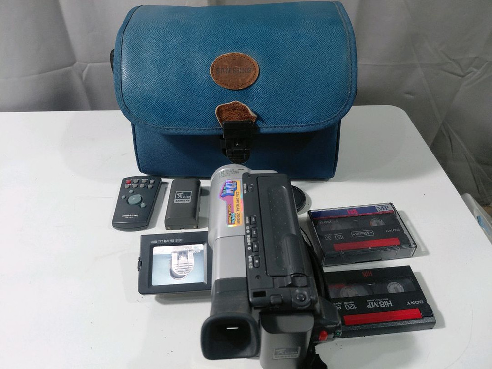 삼성 빈티지 캠코더 MyCam VM-C3700 (수리 필요) 이미지