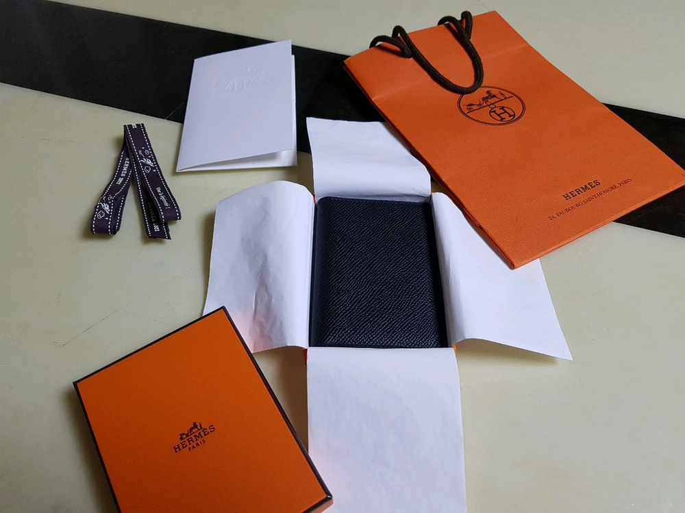 [인천] 에르메스 유클리드 카드지갑 블랙(Noir) 색상 정품 판매합니다. 이미지