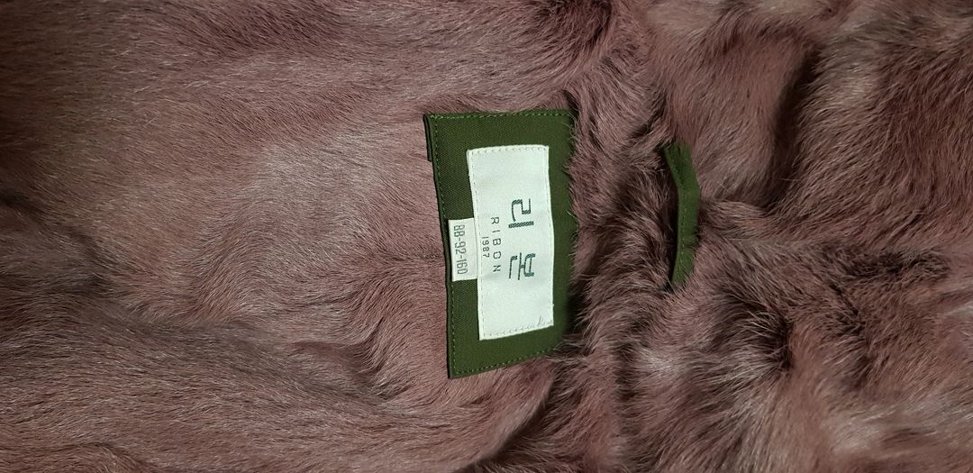백화점 브랜드 리본 야상 이미지