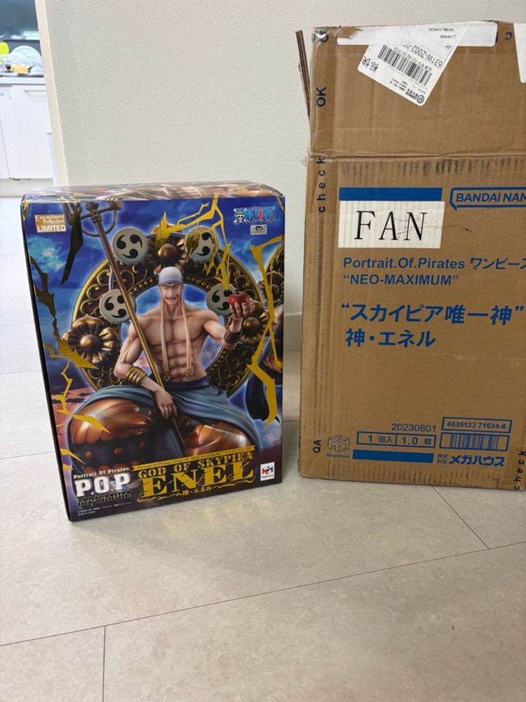 원피스 pop maximum 맥시멈 에넬 이미지