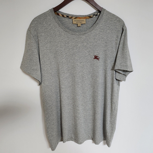 L 버버리 그레이 기사 반팔티 8027741 이미지