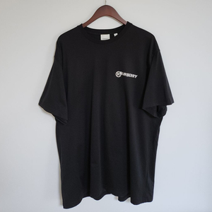 XL 버버리 블랙 로고 반팔티 4558769 이미지