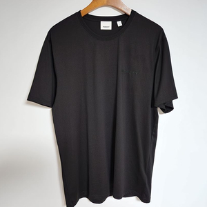 L 버버리 블랙 자수 로고 반팔티 8083941 이미지