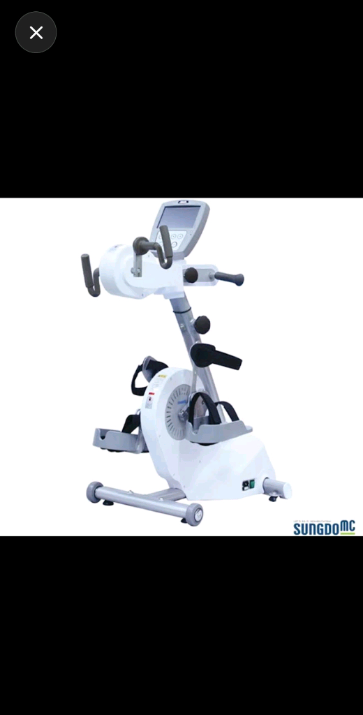 성도엠씨 환자 재활훈련용 상하지 전동자전거 sp-1100 이미지