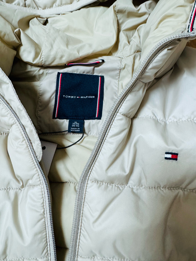 타미힐피거 경량패딩, 타미힐피거 키즈 경량패딩 정품 미착용 이미지