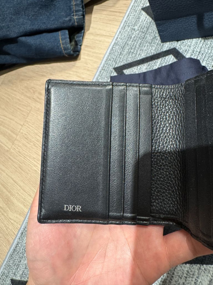 디올 오블리크 버티컬 반지갑 이미지