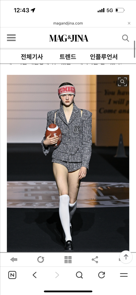 홀리넘버세븐 헤어밴드 새상품 이미지