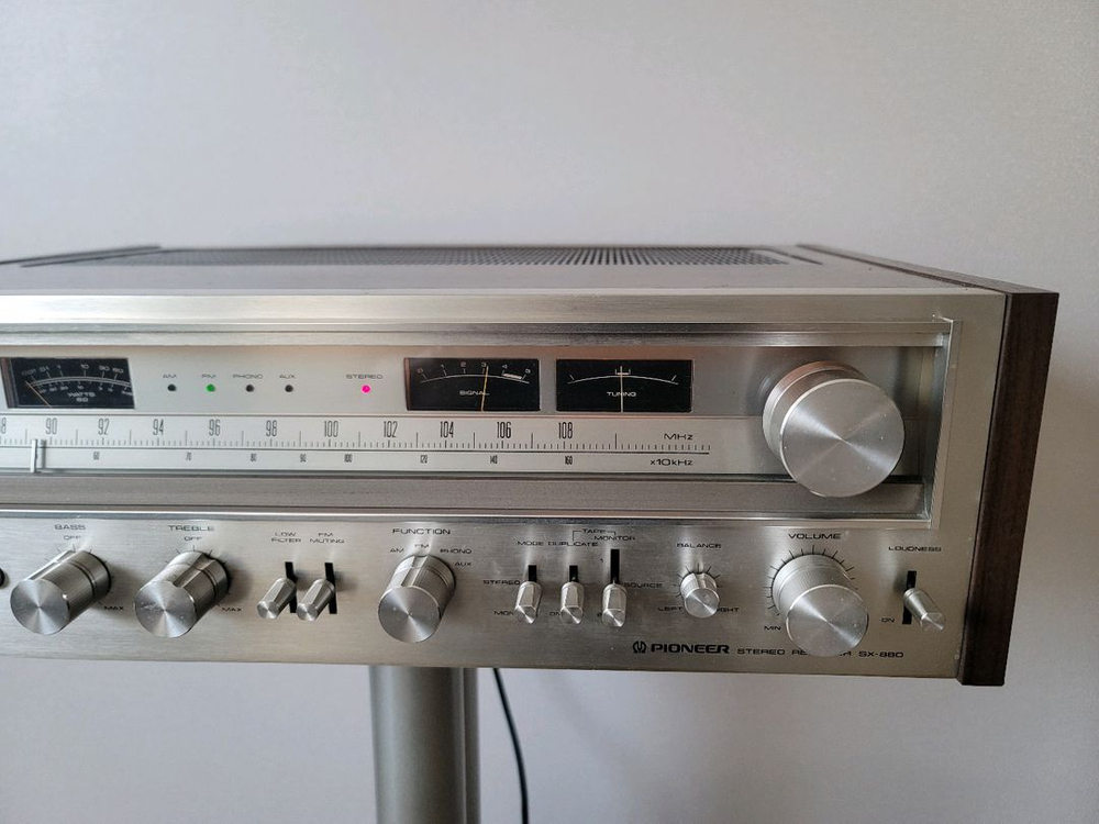 고급 파이오니아 빈티지 오디오 SX-880 이미지