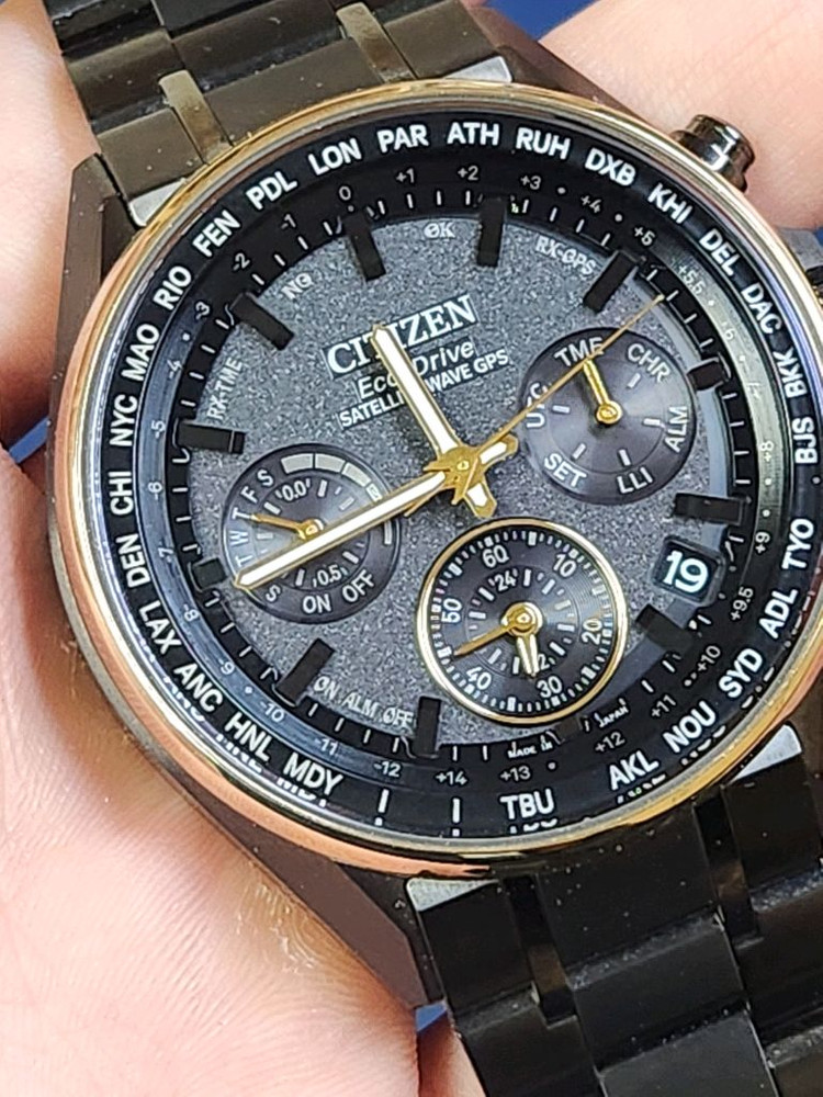 시티즌 gps 100주년 한정판 cc4004-58f 이미지