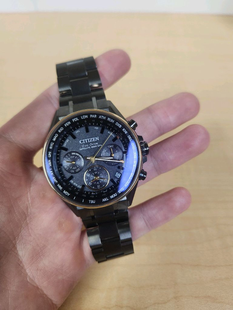 시티즌 gps 100주년 한정판 cc4004-58f 이미지