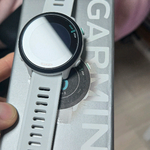 가민포러너 55 gps 화이트 이미지