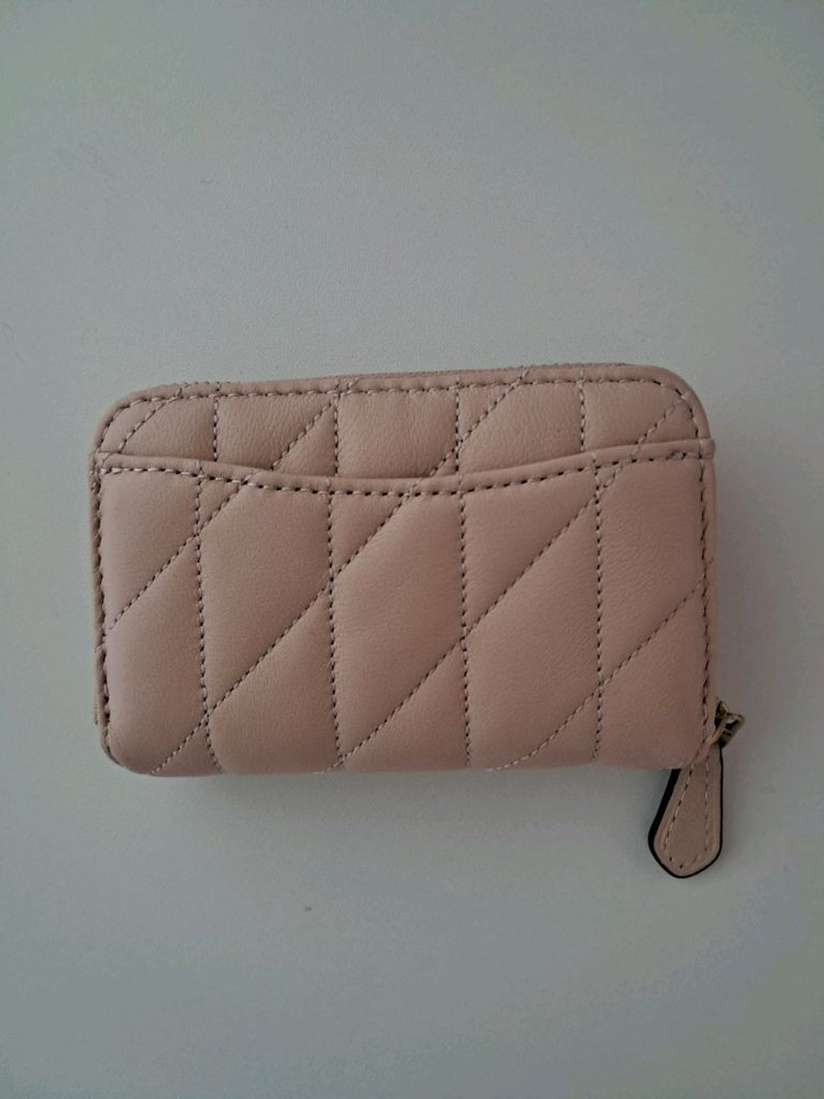 코치 어라운드 집업 퀼팅카드지갑 이미지