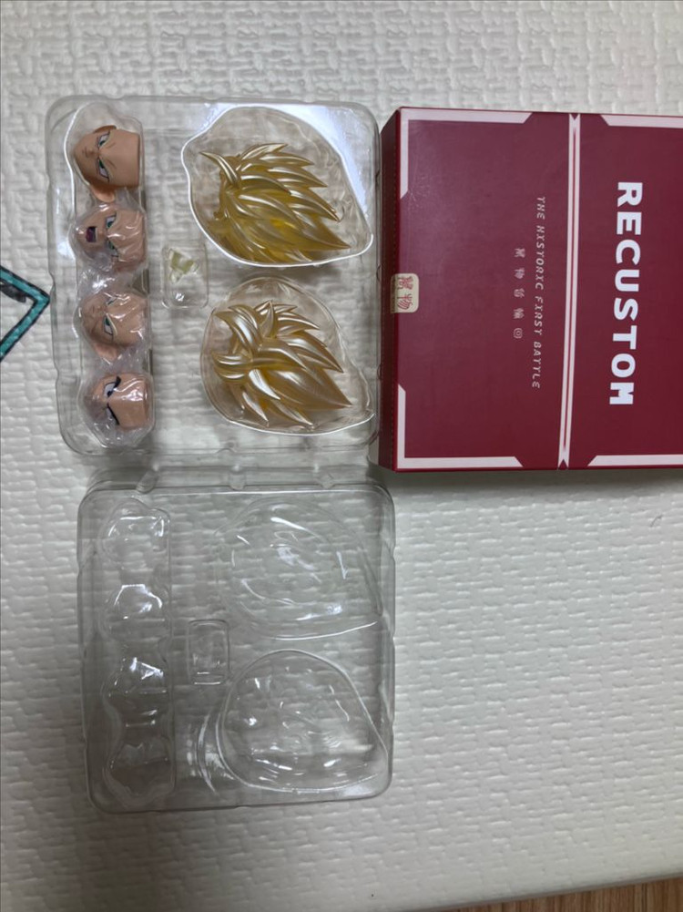 shf gt 미니 손오공 리커스텀 re 골드 헤드 이미지