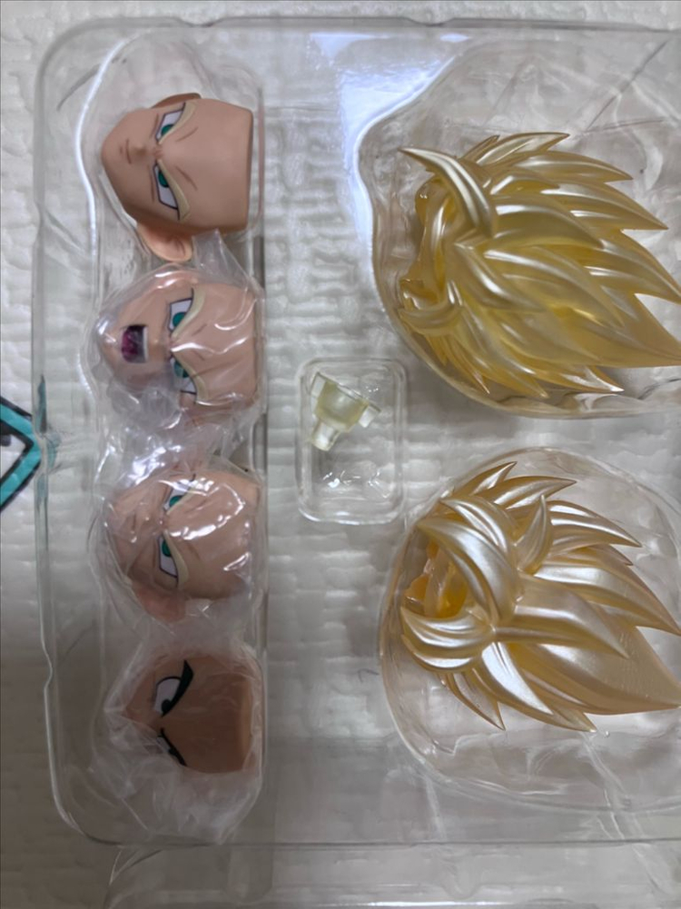 shf gt 미니 손오공 리커스텀 re 골드 헤드 이미지