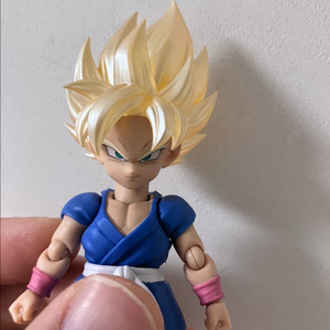 shf gt 미니 손오공 리커스텀 re 골드 헤드 이미지