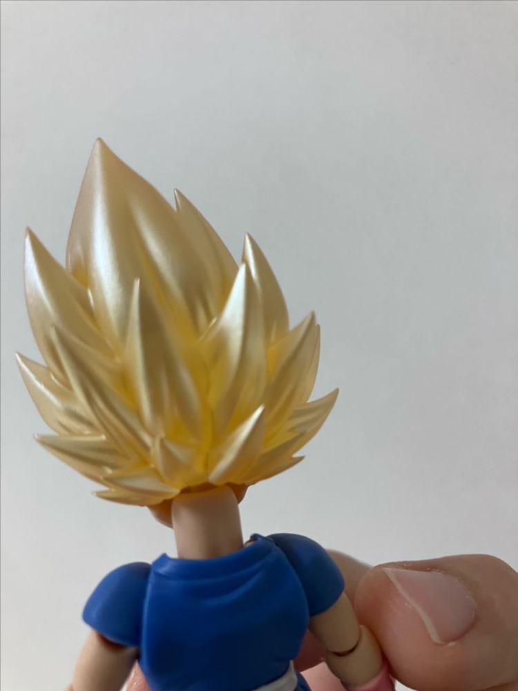 shf gt 미니 손오공 리커스텀 re 골드 헤드 이미지