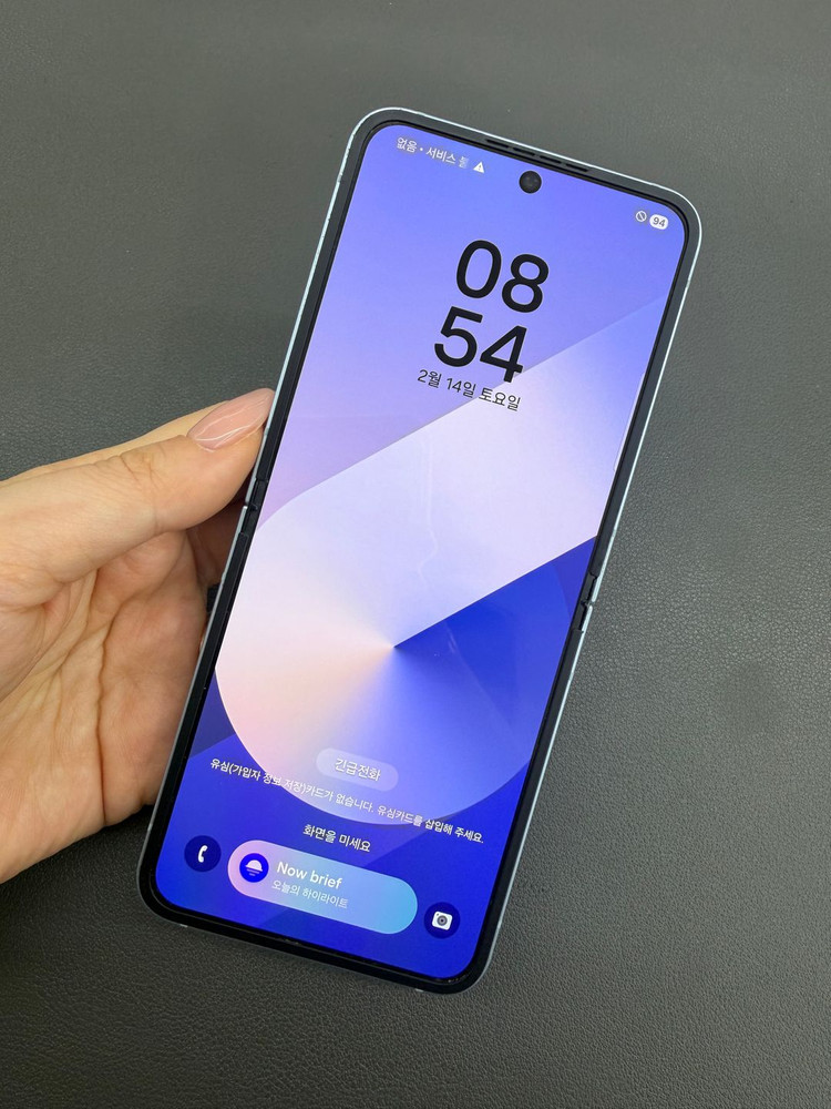 [대전 중고폰] 갤럭시 Z플립6 256GB 블루 / S급 / 실물촬영 / 매장운영 412182 이미지