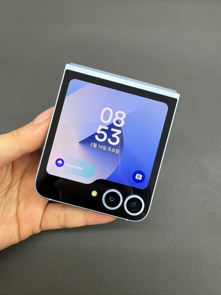 [대전 중고폰] 갤럭시 Z플립6 256GB 블루 / S급 / 실물촬영 / 매장운영 412182 이미지