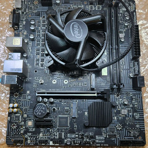 MSI H510M-A PRO 메인보드 + 인텔 코어 i5-11400 CPU 이미지