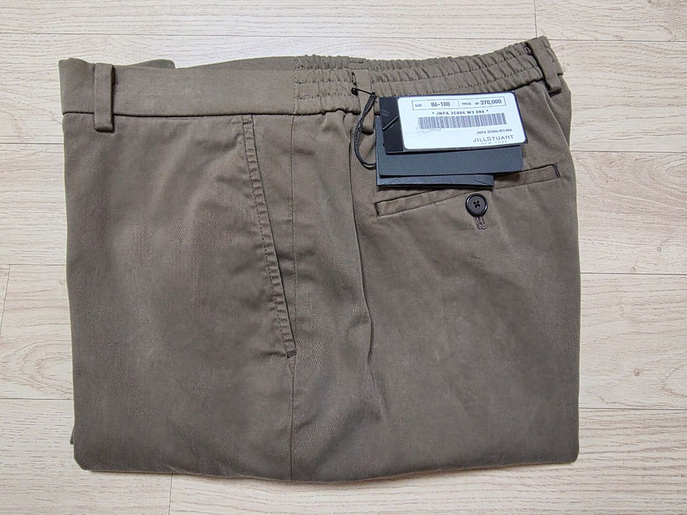 질스튜어트뉴욕 가먼트 다잉 치노팬츠 3종류 90 33-34인치 정가 37만원 이미지