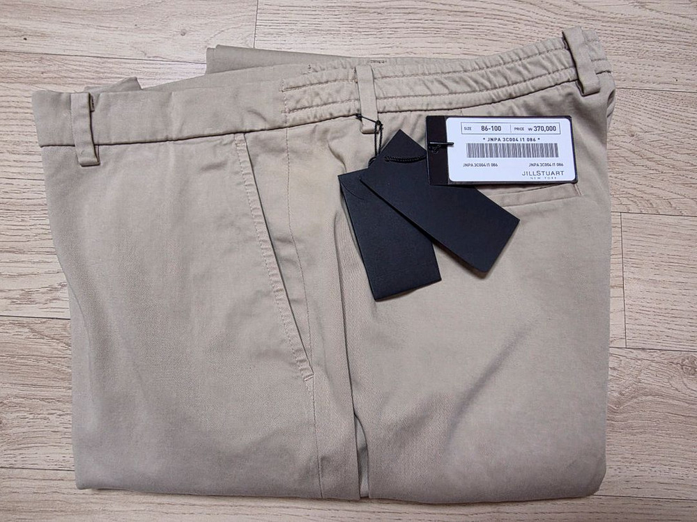 질스튜어트뉴욕 가먼트 다잉 치노팬츠 3종류 90 33-34인치 정가 37만원 이미지