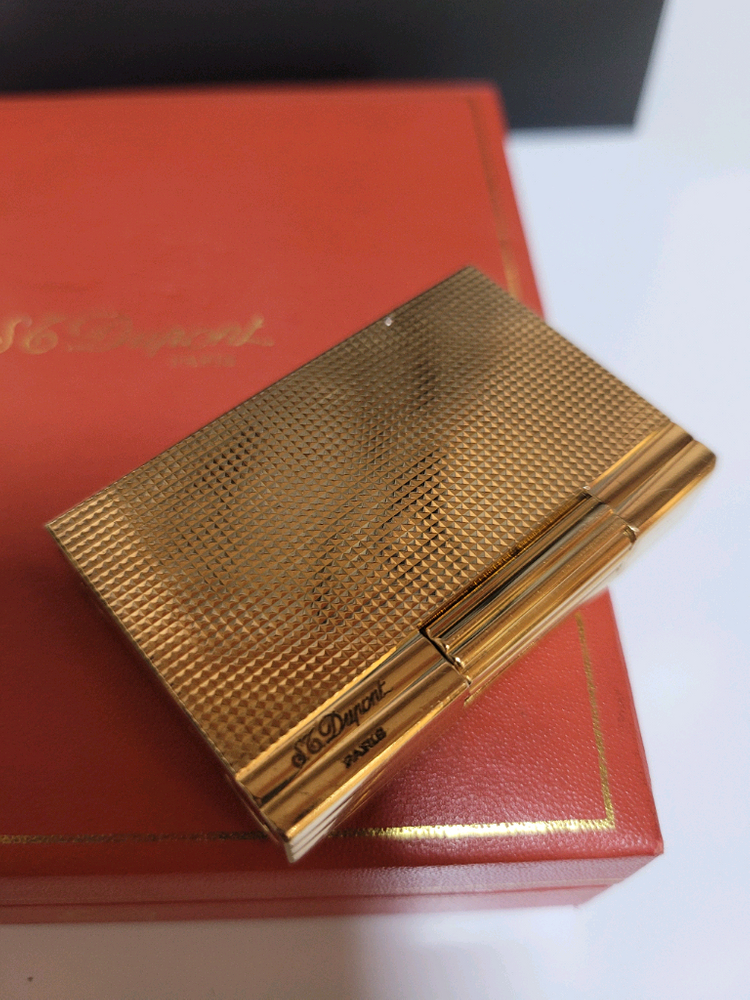 [풀세트] 듀퐁라이터 라인2 ca18260 개츠비 금장 듀퐁 라이타 이미지