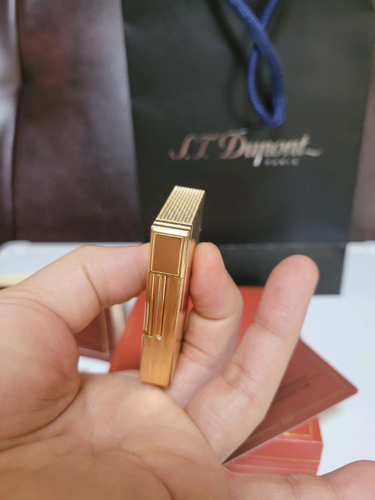 [풀세트] 듀퐁라이터 라인2 ca18260 개츠비 금장 듀퐁 라이타 이미지