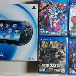 PS비타 PCH-1005 1세대+게임 8개 일괄 이미지