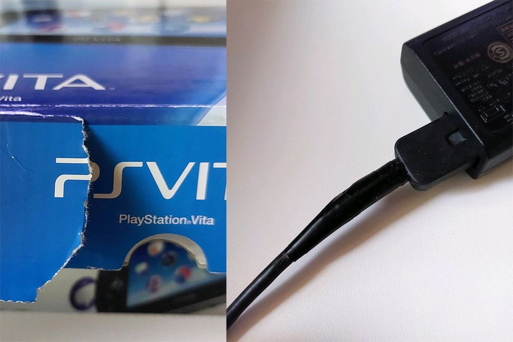 PS비타 PCH-1005 1세대+게임 8개 일괄 이미지