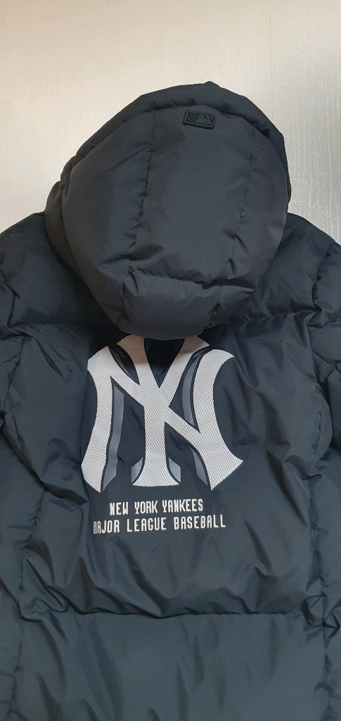 MLB 뉴욕 양키스 덕다운 롱패딩 155 이미지