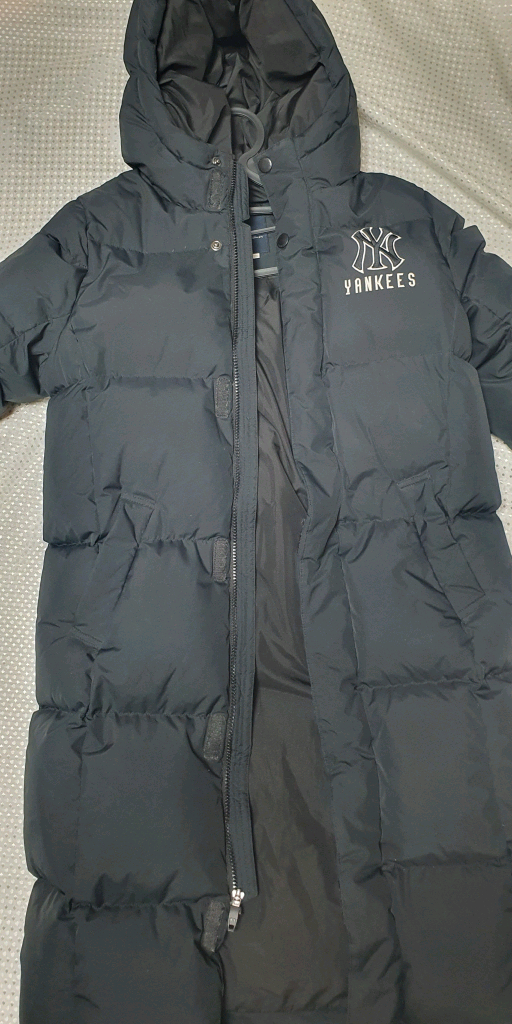 MLB 뉴욕 양키스 덕다운 롱패딩 155 이미지