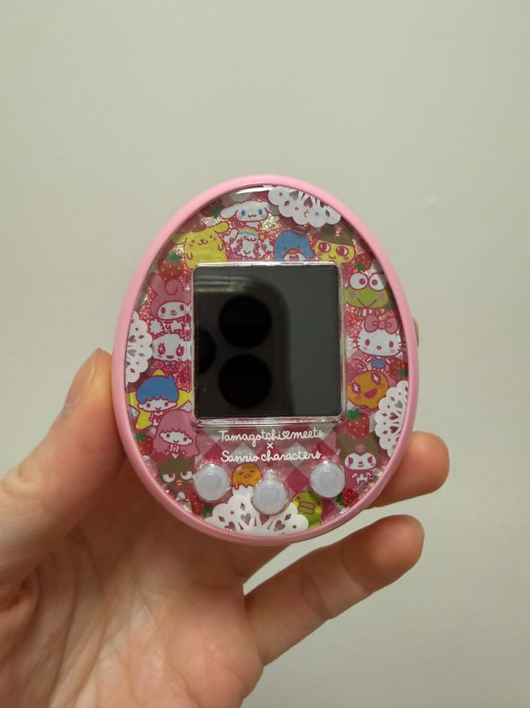 (풀박스)다마고치 산리오 미츠 핑크 이미지
