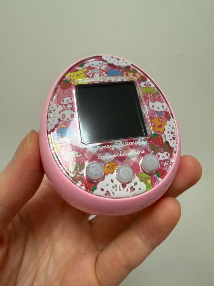 (풀박스)다마고치 산리오 미츠 핑크 이미지