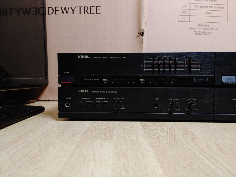 인켈 인티앰프 A1 1510 (오디오 스피커 LP 턴테이블 CD 플레이어 이미지