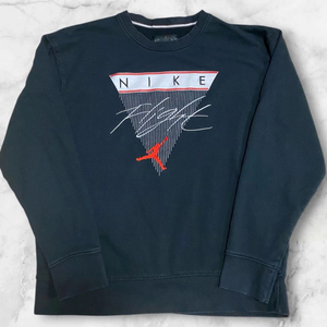 나이키 조던 맨투맨 블랙 티 L(100-105정도) 이미지