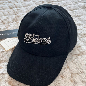 메종키츠네 바시티 폭스 로고 모자 볼캡 새제품 이미지