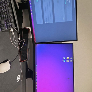 컴퓨터 모니터 본체 팝니다.rtx 4060 라이젠 7500f 이미지